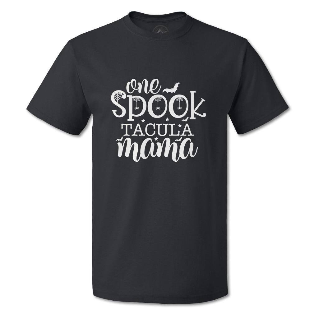 Funny Graphic T Shirts Halloween 1 Spook Tacula Mama Cotton Casper Top Custom XL