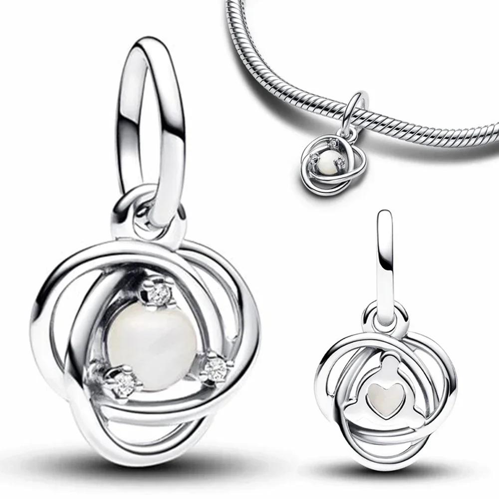 

Срібний Округлитий Рожевий Муранське Скло Блискуча Троянда в Цвітінні Надвеликі Шарми-Намистини Підходять для Браслета Ювелірний Подарунок