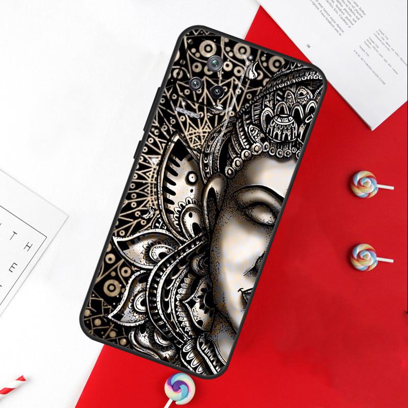 Gautama Buddha Cover For Xiaomi 14T 11T 12T 13T Pro 13 14 15 Ultra POCO X7 Pro X3 X5 X6 F5 F6 M6 Pro Case