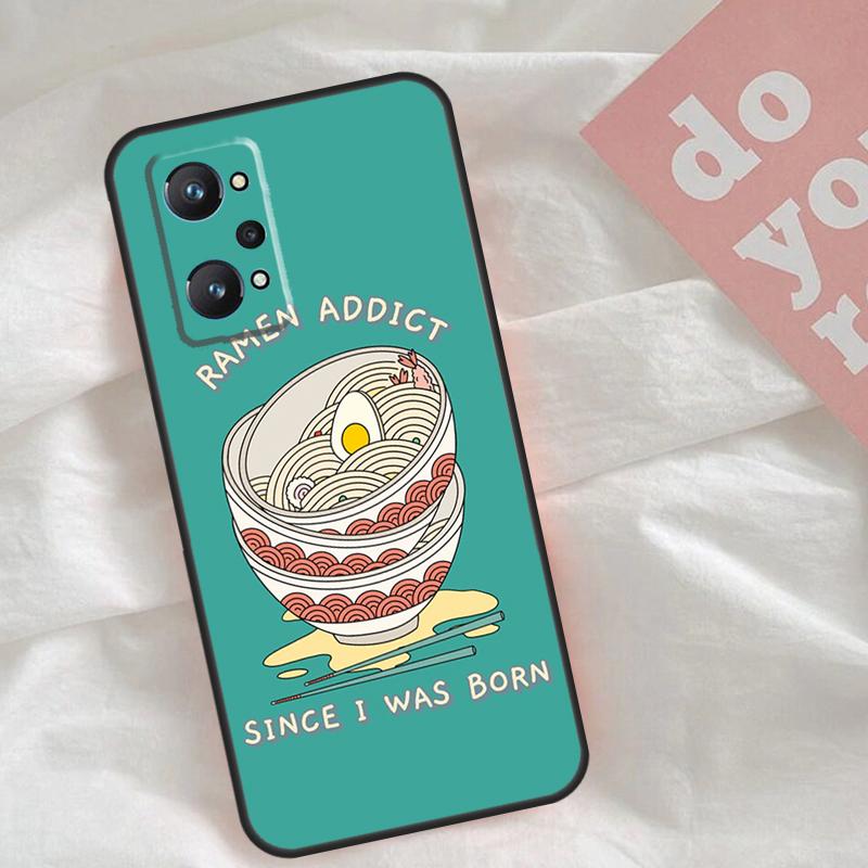 

Eating Ramen Noodle Lovers Case For Realme C75 C63 C61 C65 C67 C55 C51 C53 C35 C71 15 11 12 13 14 Pro Plus GT6 GT7 Pro Realme C61