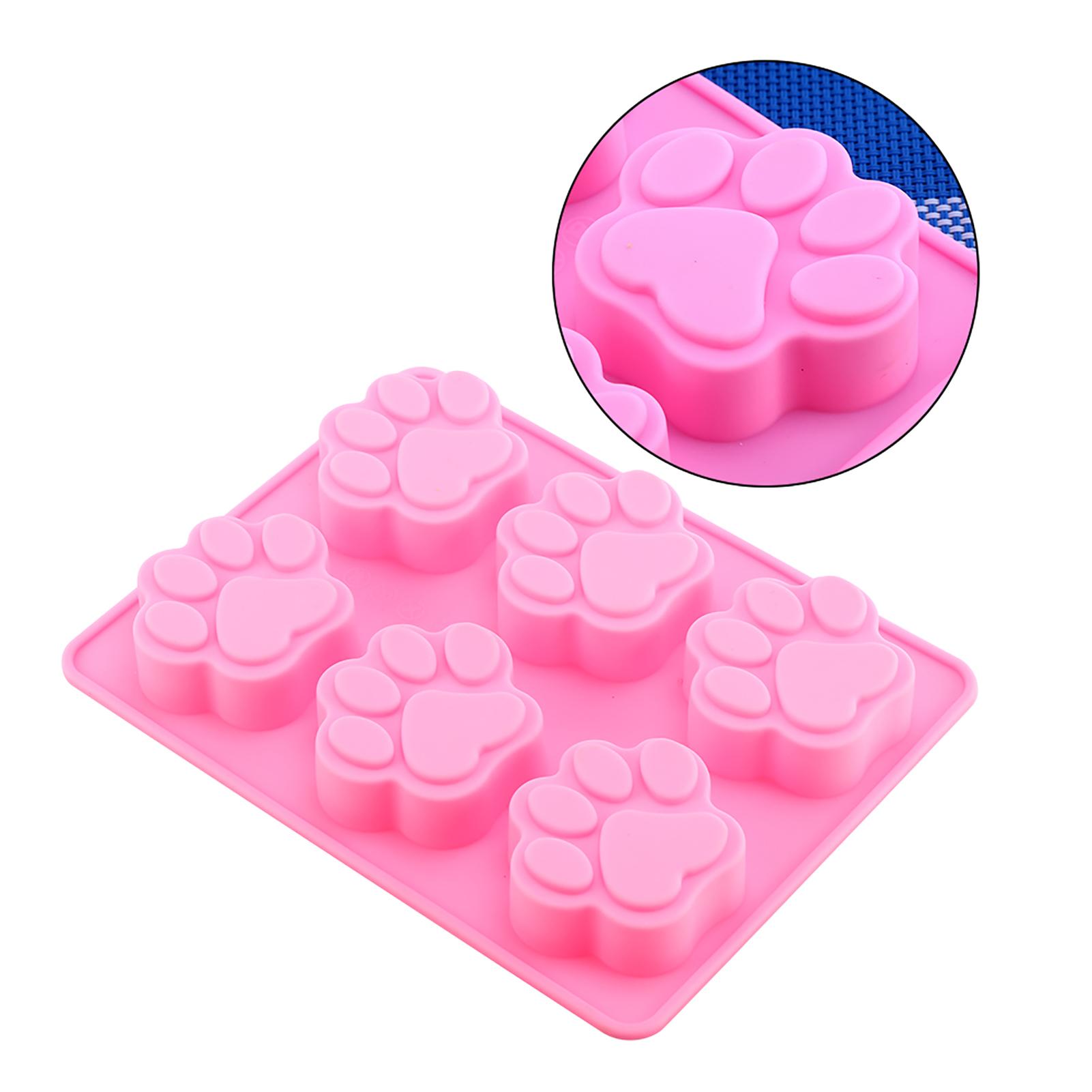 

Small Dog Cat Foot Footprint Silicone NaPAW Chocolate Fondant Sugar Craft Cake Tool
