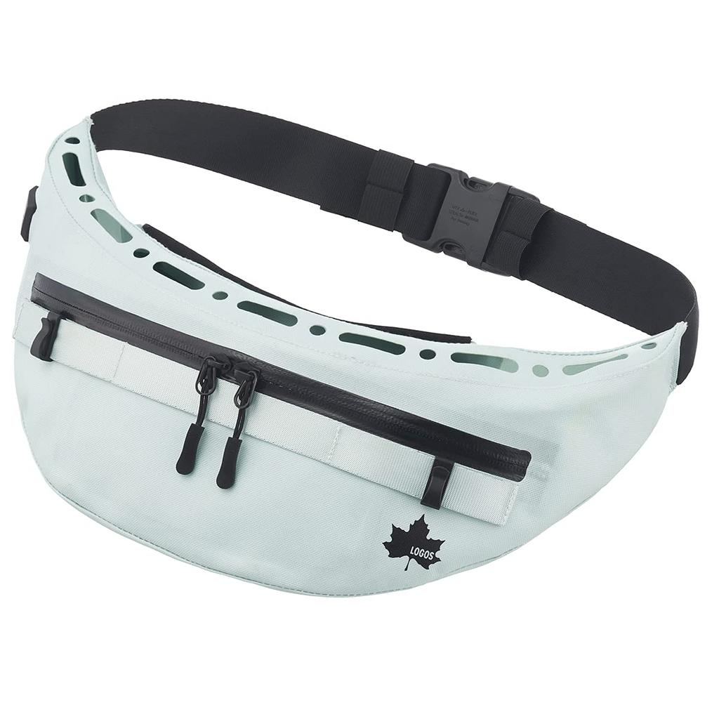 LOGOS Noden Twin Cool Body Air Conditioner, Light Gray, 81336733, Double Fan, Camping