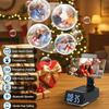7-in-1 Cell Phone Stand Adjustable Foldable Wireless  Bluetooth  Speaker & Alarm Clock Tabletop USB drive  player Colorful night light