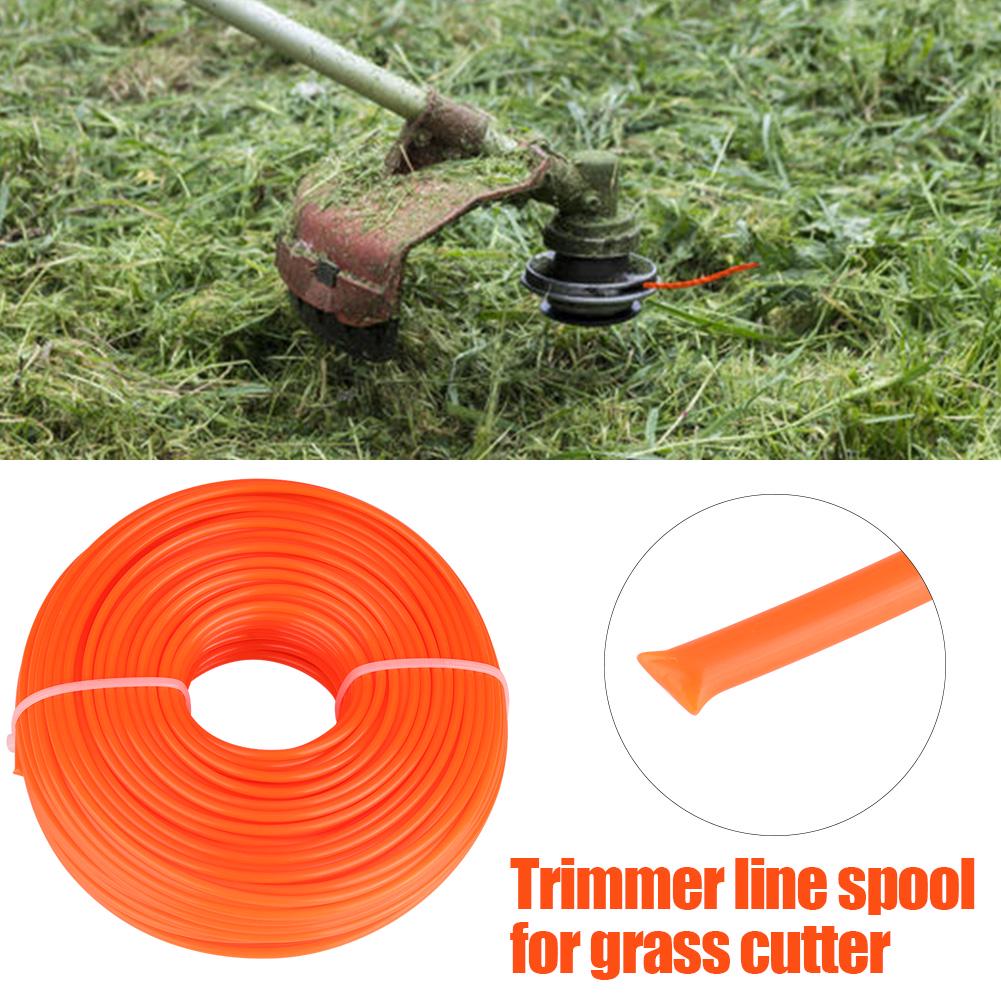 3mm Trimmer Line Nylon Cord Wire Round String Petrol Grass Trimmer 50 m