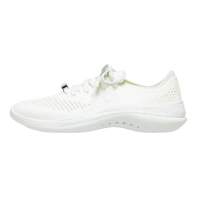 Zapatos Casuales de Moda con Cordones y Punta Redonda Literide de Caña Baja para Hombre Zapatillas Blancas 206715-1CV