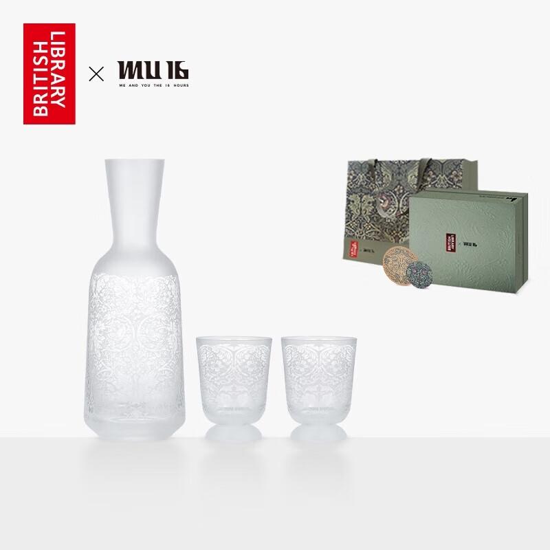 MU16 British Library Crystal Glass Water Set