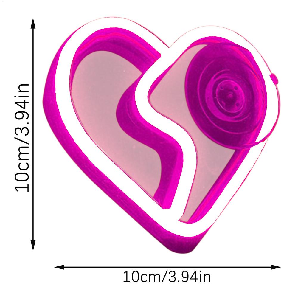 

Автомобильные светодиоды Внутреннее освещение Светодиодные фонари Автомобильное внутреннее освещение Форма разбитого сердца Автомобильное освещение Внутреннее освещение автомобиля Атмосферный свет Автомобиль розовый