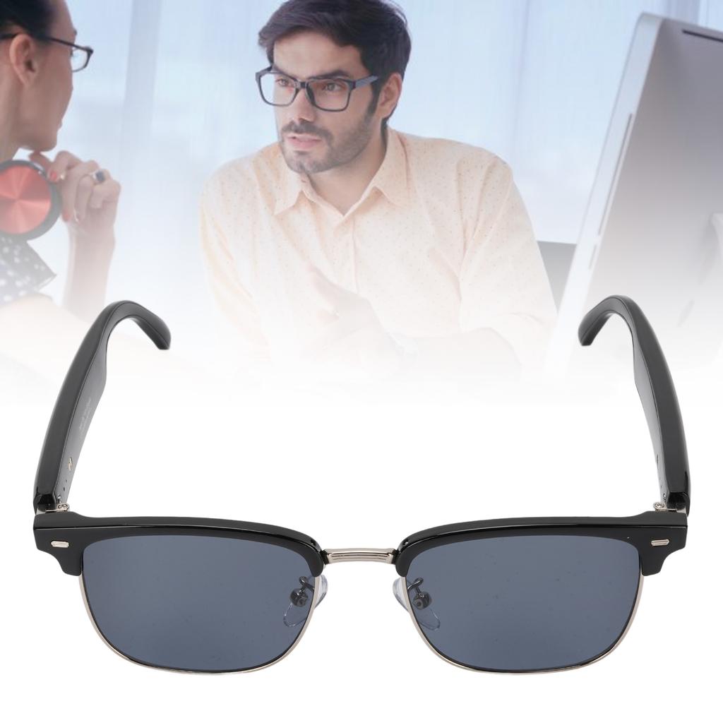Ai Rl Time Translation Glasses with 100 Languages, Glasses Built in Mic and Spker, for Music and Calls, Multifunctional Smart Glasses for M