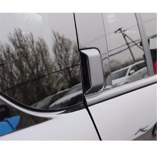 1Pair Left Right Rear Door Exterior Handle Black For Jeep Compass 2007-2016