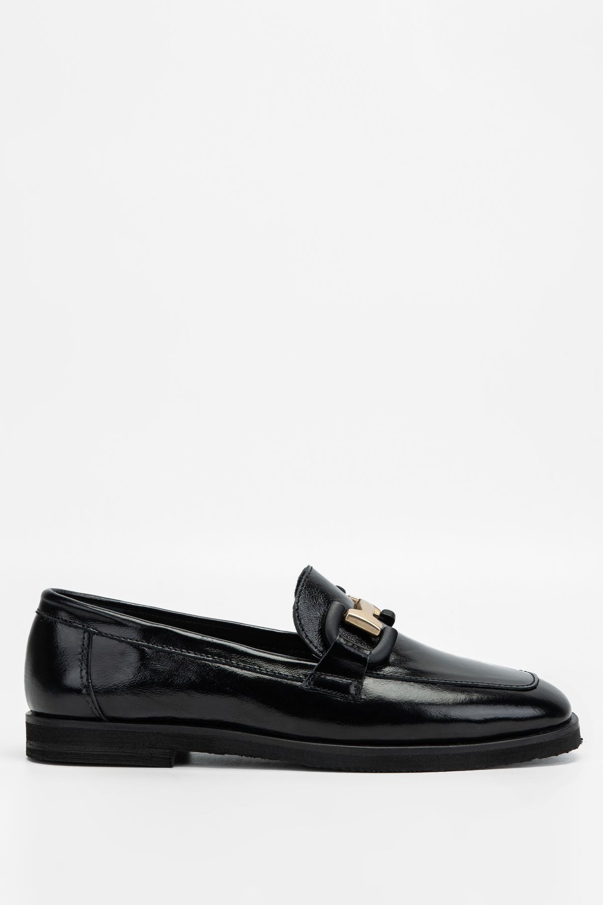 

Women s Fashion Genuine Leather Flat Heeled Loafer Shoes 36