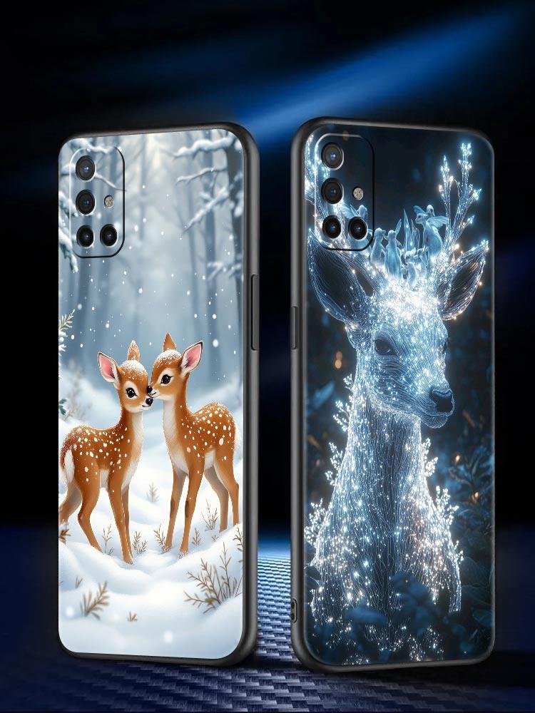 Cartoon Animal Deer Phone Case For Oneplus 13R 13 12R 11 10T 10R Nord N100 N200 N10 10 9 9R 9RT CE 3 2 Z Pro 5G Soft TPU Cover