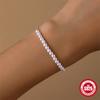 S925 Sterling Silver Fashionable Simple Temperament Elegant And Generous Pearl Sterling Silver Bracelet Women'S Jewelry Autumn And Winter Single Item