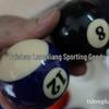 Große 57,2MM Amerikanische Schwarz-Acht Billardkugeln, 16 Farben Set für Tischtennis.