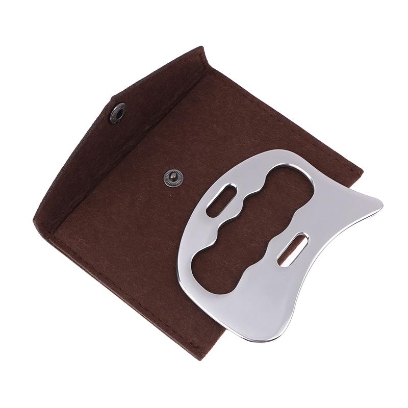 Profesjonalne Narzędzia do Masażu Gua Sha Stal Nierdzewna Narzędzie do Skrobania Masażu Gua Sha Świetne Narzędzie do Mobilizacji Tkanek Miękkich