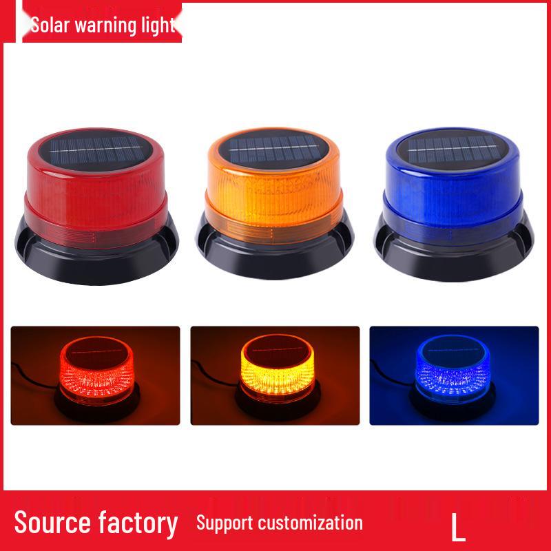 Super Bright Solar School Bus & Construction Safety Signal Light