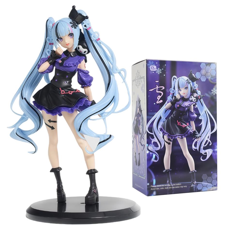 Anime Figurine 21Cm Hatsune Miku Standing Posture Series Devil Cute Action Model Pvc Toys Desktop Collection Gifts In Stock