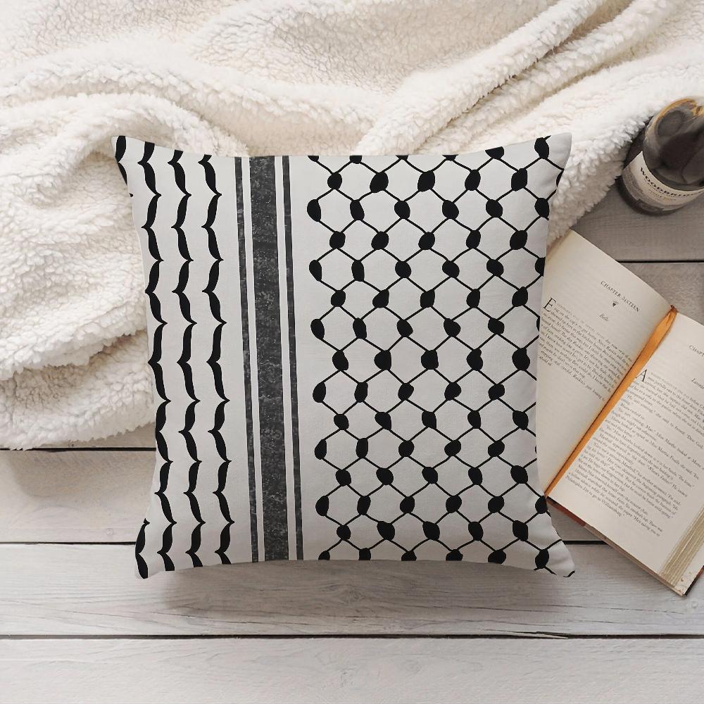 Fashion Hattah Keffiyeh Pillow Case Home Decoration Cushion Cover Suitable For Bedroom Car Office Sofa