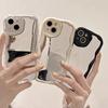 Make Up Mirror Phone Case for Xiaomi Redmi Note 14 13 12 11 Pro Plus 4G 5G 12S 11S 10S 10 9 9S 8 10C 10A Casing Cat Soft Cute