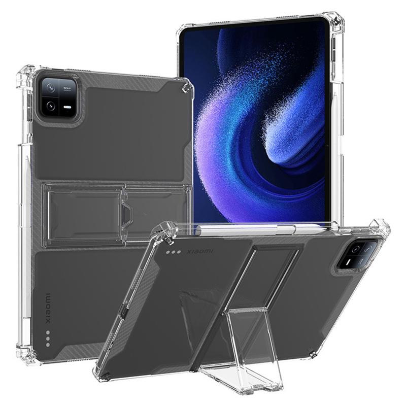 

Чехол для планшета Xiaomi Pad 6/Pad 6 Pro, ПК, подставка, углы с воздушной подушкой, противоударная ТПУ-крышка A