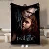 Warm Soft Classic Movie T-Twilight  Print Blanket Fluffy Children and Adults Sofa Plush Bedspread Throw Blanket for Sofa Bed