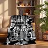 Art the Clown Custom Flannel Blankets Soft Warm Cozy Throws for Home Decor Holiday Gifts
