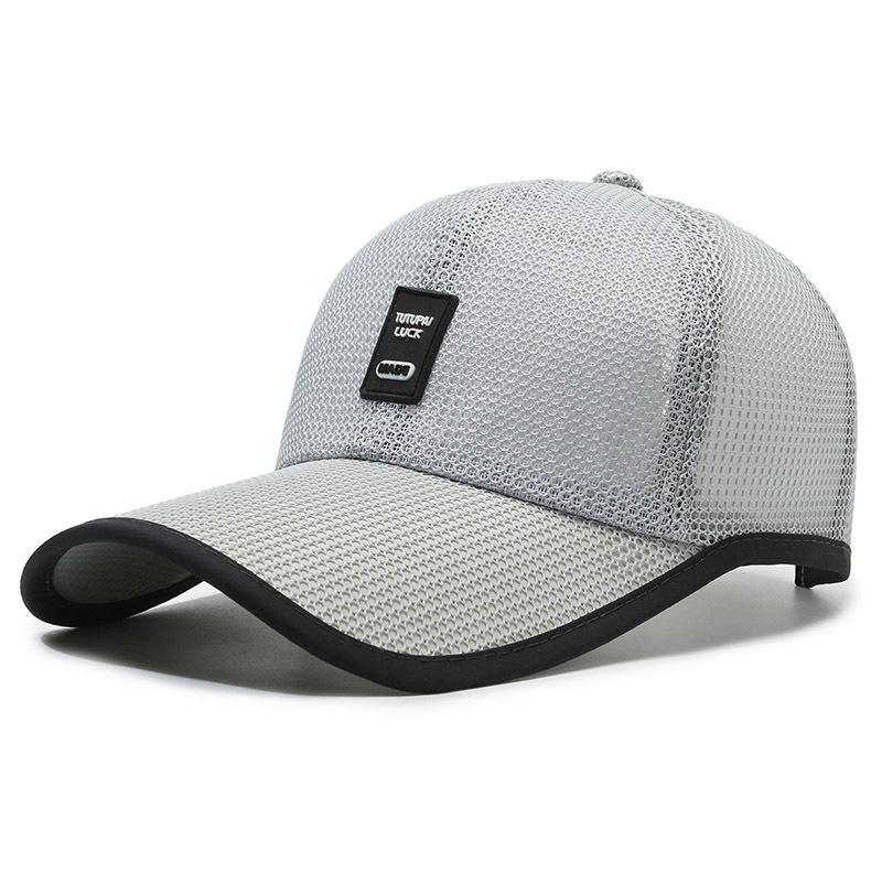 Herren Mesh Baseball Cap Atmungsaktive Sommer Caps Papa Hut Outdoor Angeln Hüte Bone Gorras Snapback Trucker Cap