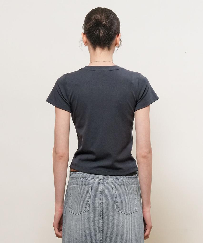 GENERALIDEA Soft Slim Fit T-Shirt [Deep Navy] / Wbe3L01503