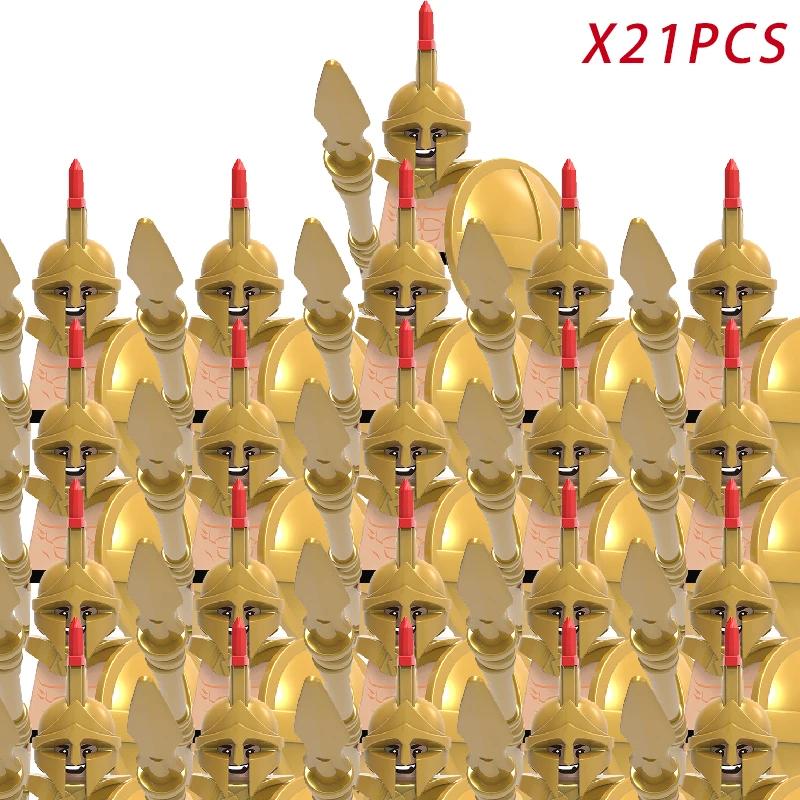 Medieval Knights & Warriors Building Blocks Roman Legion Spartan Cavalry Crusaders Bricks