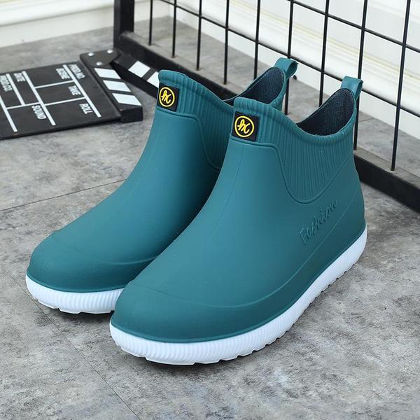 rubber boots low cut