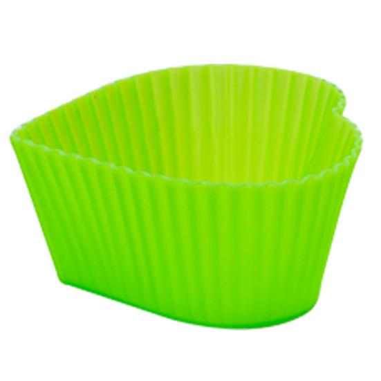 Flott nonstick bakeverktøy Safe Love Hjerteform Muffinskakeformer Baketilbehør Muffinskopper