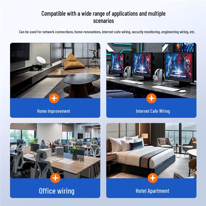 

BIAZE CAT6 Gigabit Ethernet Cable