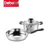 Debo Bologna 3-Piece Stainless Steel Cookware Set