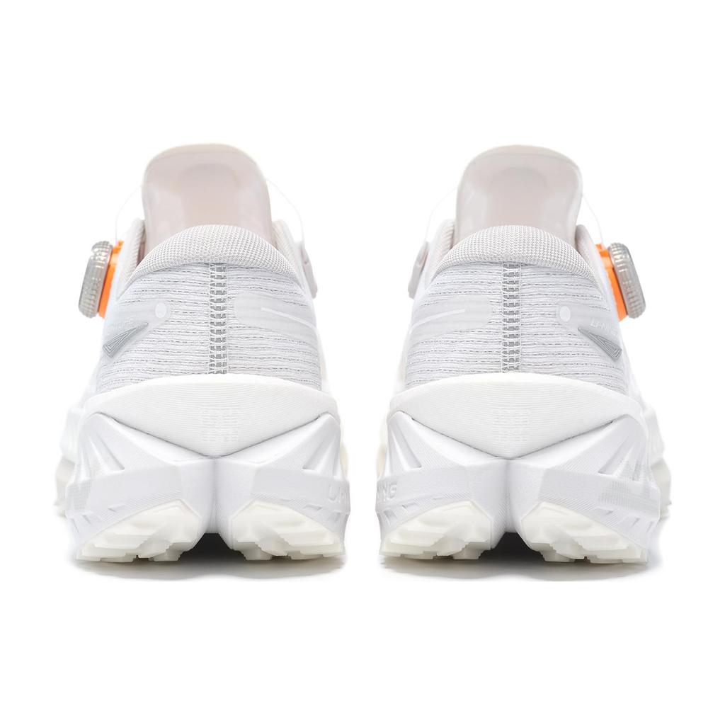New LiNing Cushioning Slip Resistant And Abrasion Resistant Low Top Running Shoes Men's White ARNT001-2