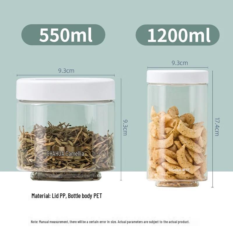 Tea Flower Plastic Food Storage Container Set