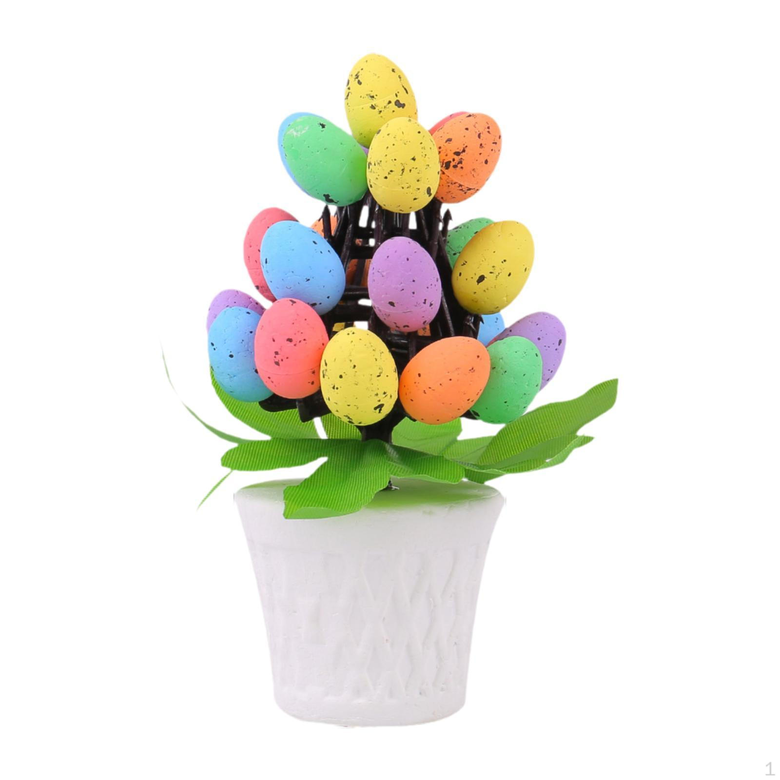 

Искусственные пасхальные яйца Бонсай Креатив, для фестивалей Рабочие столы Комнаты Праздник Black Dots