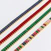 Rainbow Cubic Zircon CZ Hip Hop Tennis Chain Necklace Wholesale 18k Gold Colorful Crystal Street Party Jewelry Choker Necklace