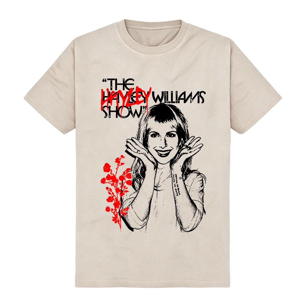 The Hayley Williams Show T-shirt Short Sleeve Cotton Summer Tshirts Unisex Streetwear Fashion O-neck Casual Women Men Tees