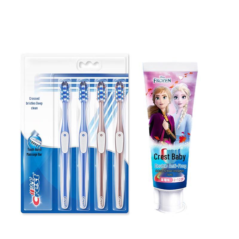 Crest Toothbrush & Frozen Kids Toothpaste Set