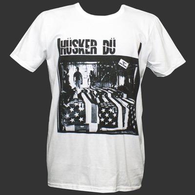T-SHIRT HUSKER DU HARDCORE PUNK ROCK unisex S-3XL