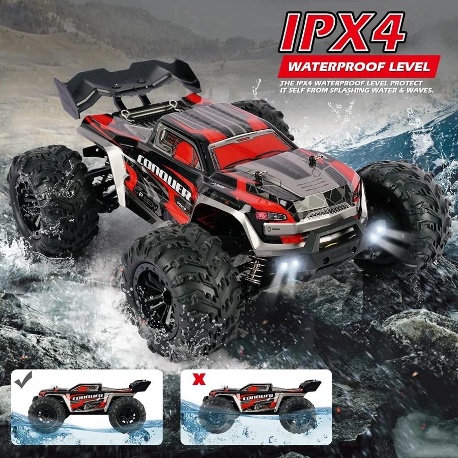 Rc Car 4x4 Off Road Drift Racing Cars 50/ 80km/h Super Brushless High Speed Waterproof Truck Remote Control Toy Kids Adults