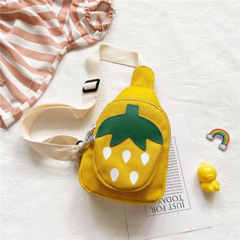 Children's Bag Crossbody Bag Girls Cute Princess Cartoon Breast Bag Korean Version Foreign Style Baby Accessories Bag Canvas Bag