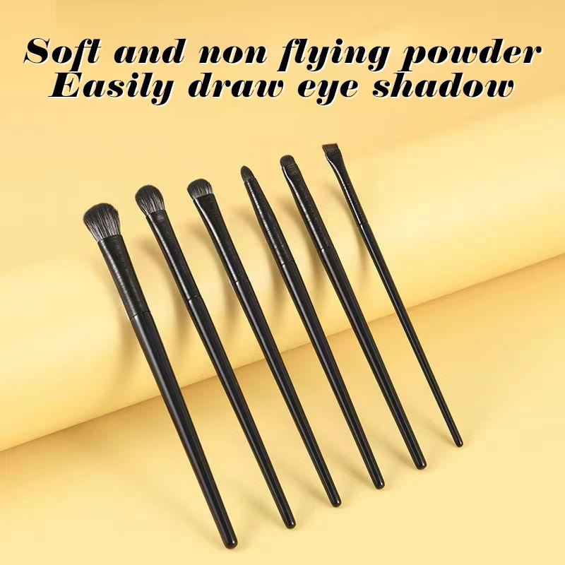 Lidschattenpinsel Weiche Zilien Schwindelgefärbt Augen Make-up Pinsel Konischer Detail Lidschattenpinsel