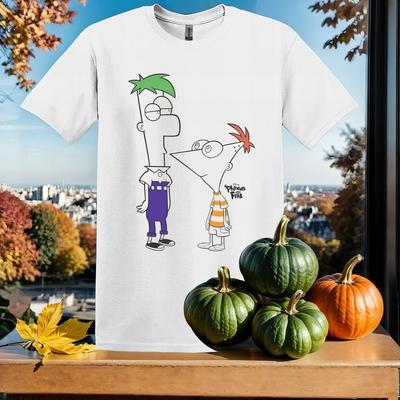 Phineas und Ferb T-Shirt Kinder Hoodie Männer Frauen Unisex T-Shirt SX236