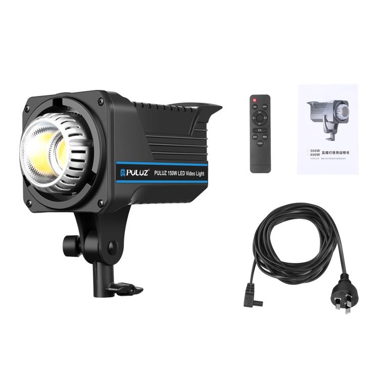 PULUZ 220V 120W Studio Video Light Dual Color Temperature Built-in Dissipate Heat System with Remote Control