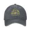 Bonzai Records Sun Baseball Cap Casual FeUnisex Unisex Washed Trucker Hat Sunscreen Design Hiking Fishing Snapback Cap Birthday Gift