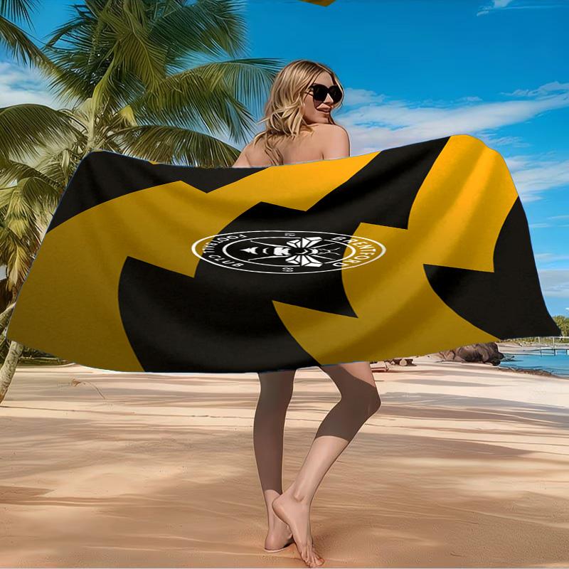 Brentford Football Club Logo Beach Towel Microfiber Beach Towel, Lightweight and Quick-Dry, for Summer Travel, Swimming Pool Fan Birthday Gift