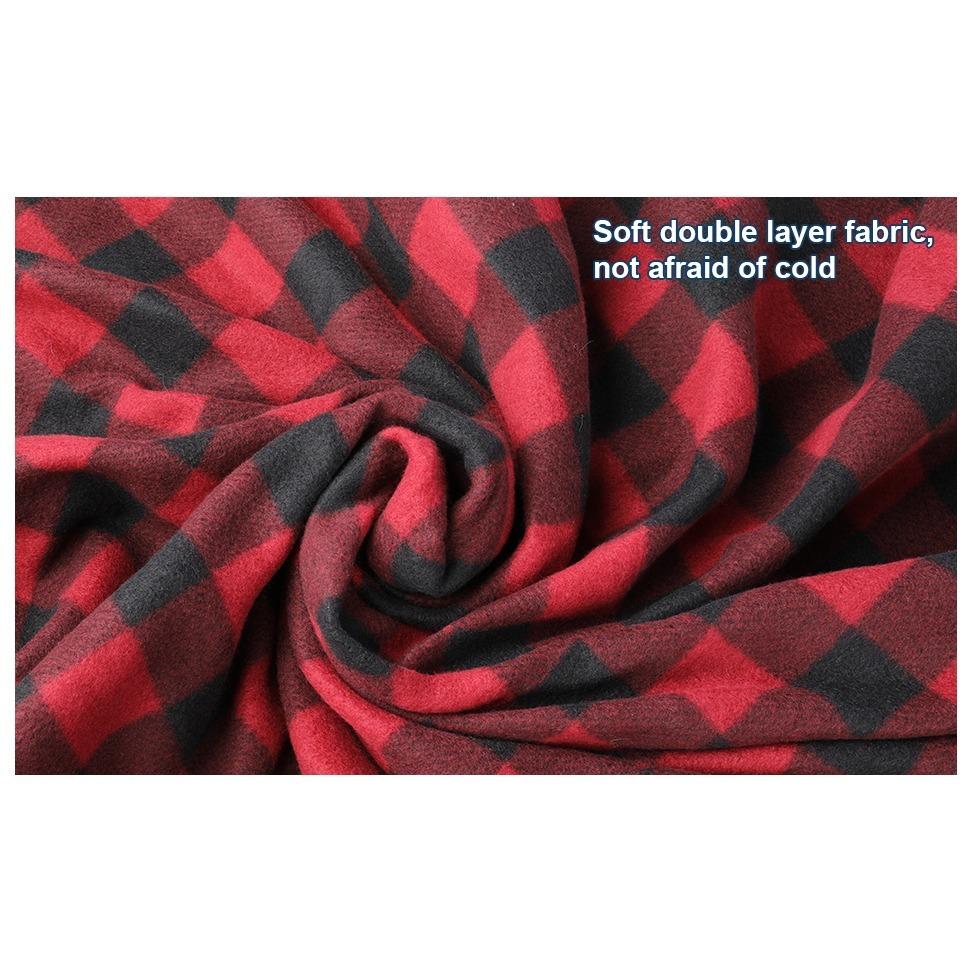 12V Green Car Electric Blanket Car Camping Warm Artificial Electric Heated Blanket (150x100cm)