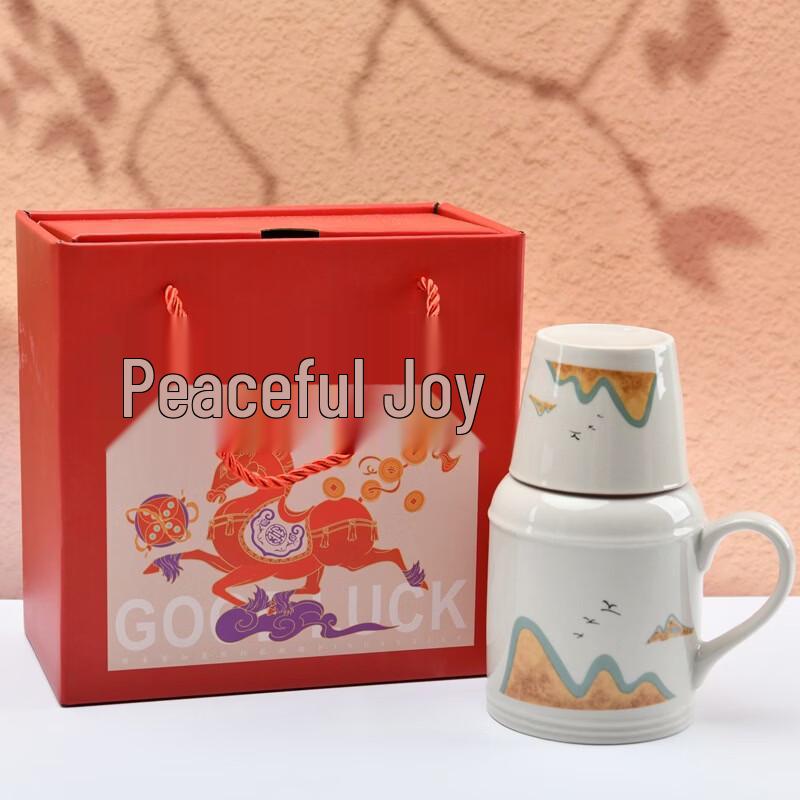Ceramic Steeping Teapot & Mug Gift Set
