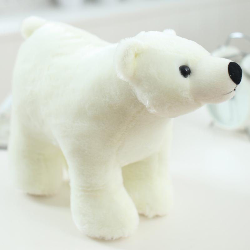 Plush Toy Polar Bear Doll Stuffed Toy Cute Doll Children Doll Activity Gift Creative White Bear