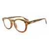 Croon Bowie Havana Red Multifocus Unisex Eyeglasses
